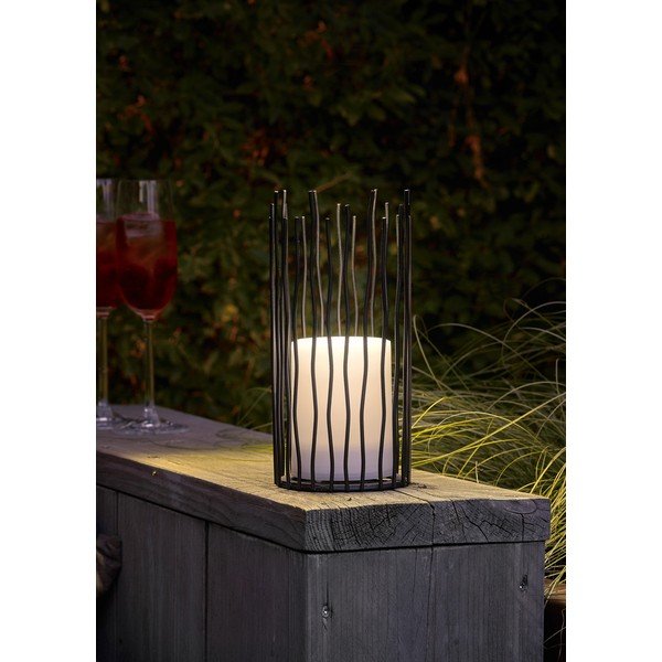 Corp de iluminat pentru exterior LED solar (înălțime 22 cm) Coro – Reality-image-1