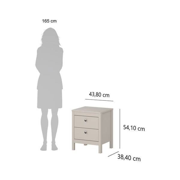 Noptieră grej Madrid – Tvilum-image-4