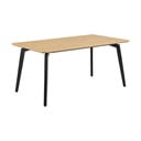 Masă de dining cu blat cu aspect de lemn de stejar 90x160 cm Cadiz – Actona