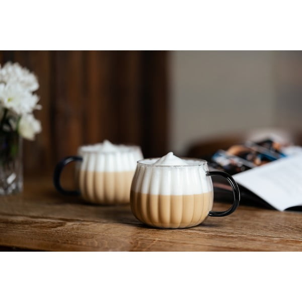 Căni 2 buc. pentru cappuccino 350 ml Tulip – Vialli Design-image-1