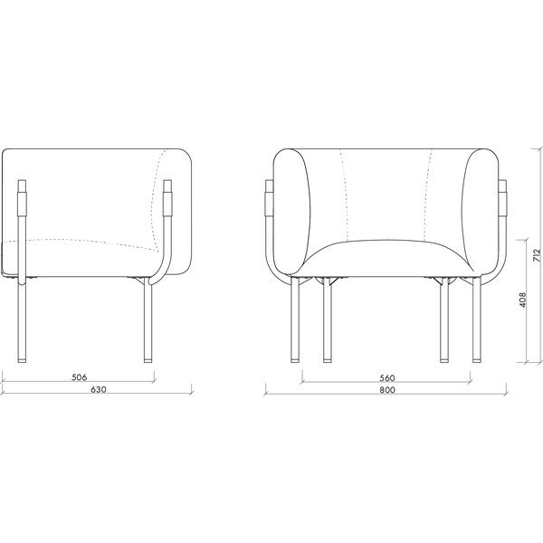 Fotoliu albastru Ubi – noo.ma-image-4