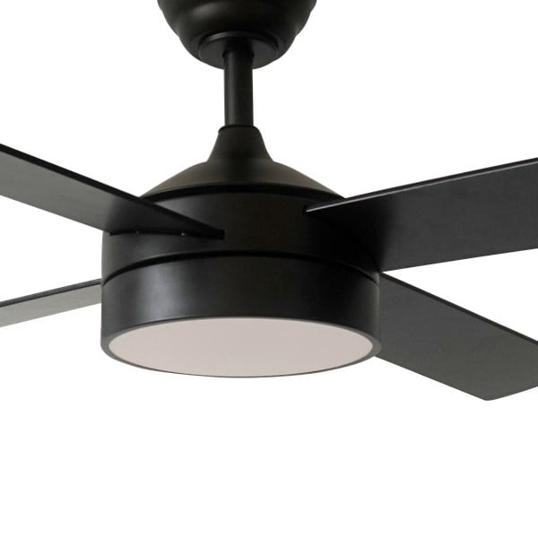 Plafonieră neagră LED ø 15 cm Zarautz – SULION-image-2