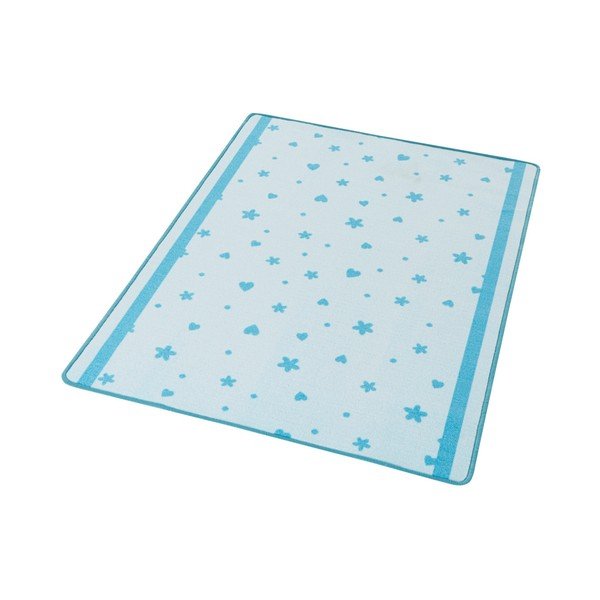 Covor pentru copii Zala Living Stars&Hearts, 100 x 140 cm, albastru-image-1