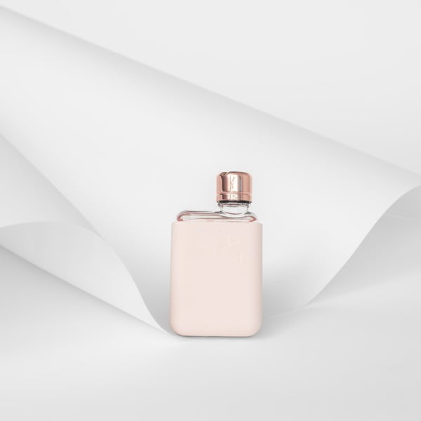 Husă din silicon pentru sticlă de buzunar Memobottle A7 Sleeve, roz-image-1