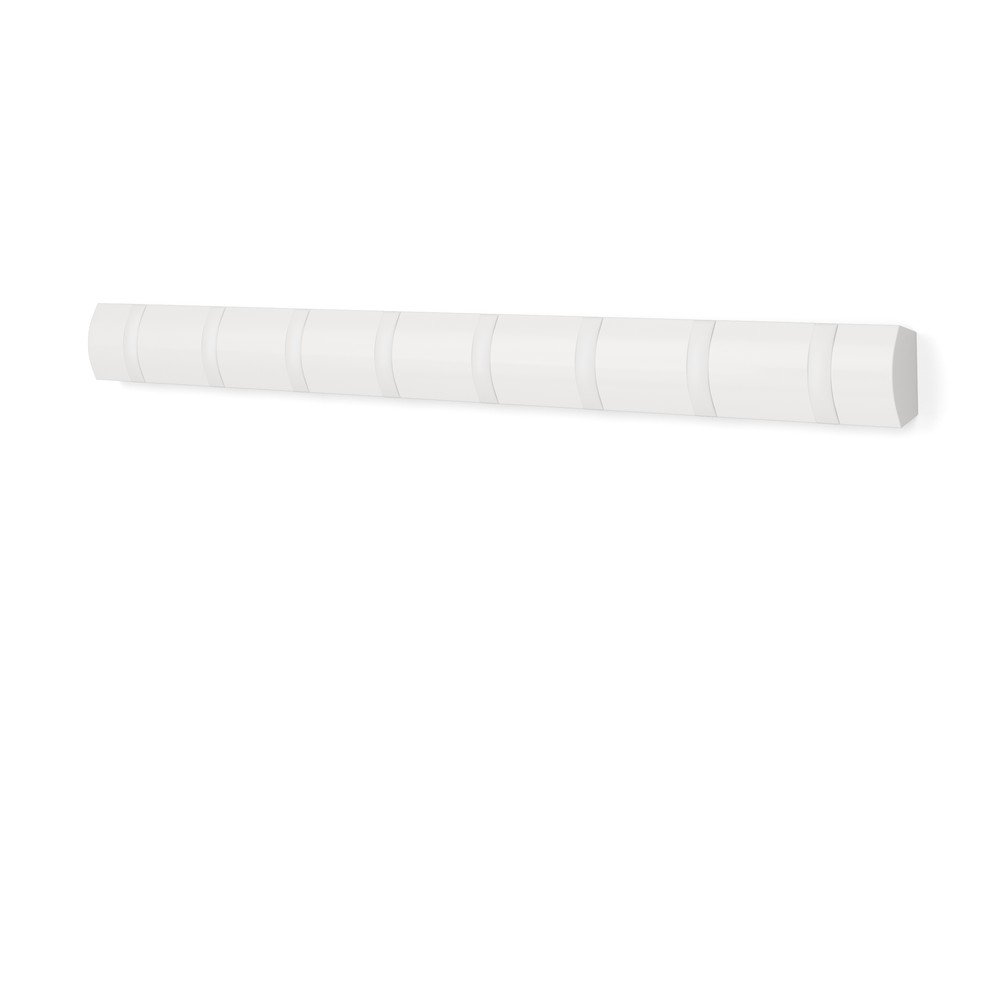 Cuier de perete alb mat din lemn de pin 81 cm Flip – Umbra