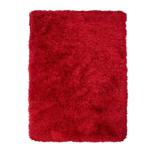 Covor țesut manual Think Rugs Montana Puro Red, 80 x 150 cm, roșu