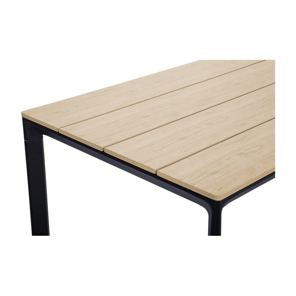 Set mobilier de grădină pentru 4 persoane cu scaune negre Joanna și masă Thor, 147 x 90 cm-image-3