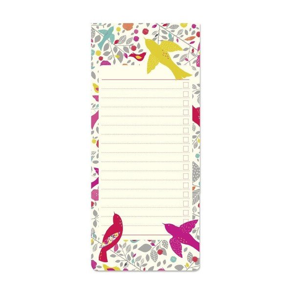 To Do List Go Stationery Meadow Bird-image-2