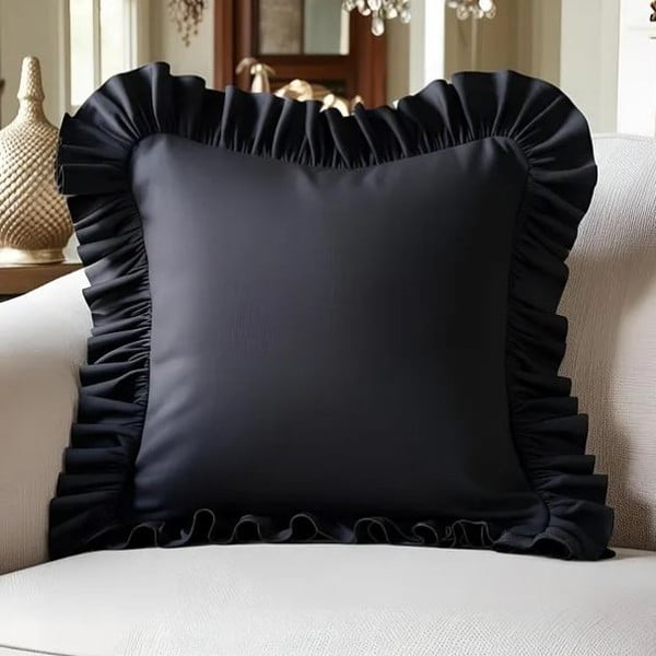 Față de pernă din amestec de bumbac 40x40 cm Ruffled – Mila Home