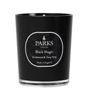 Lumânare cu parfum de lemn de santal și Ylang Ylang Parks Candles London Black Magic, timp de ardere 45 h