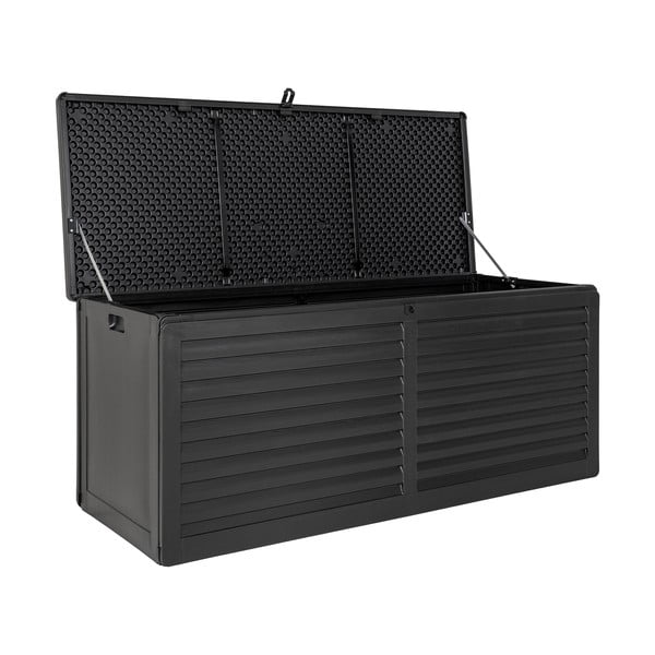Cutie de depozitare pentru grădină neagră Dubrovnik – House Nordic-image-3