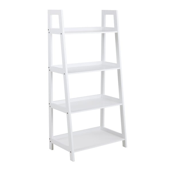 Etajeră cu 4 rafturi Actona Wally, alb-image-1