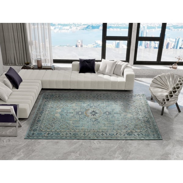 Covor Universal Dihya, 140 x 200 cm, albastru-image-1