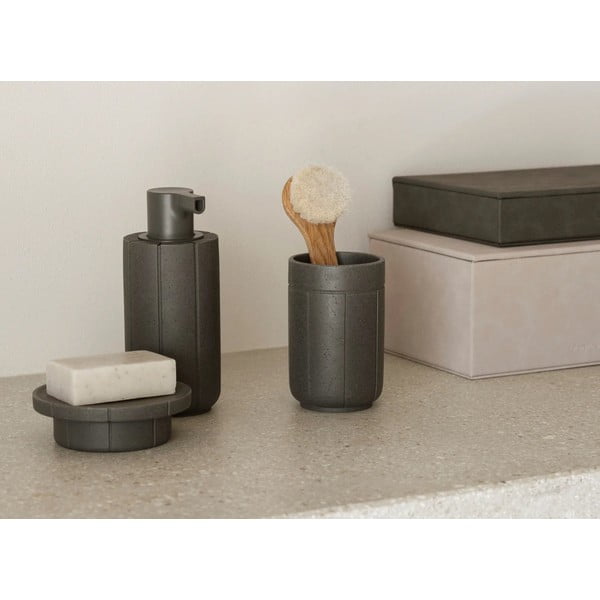 Săpunieră gri din polirășină Kua – Blomus-image-1