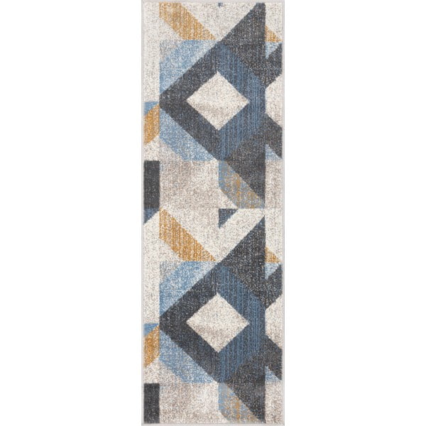 Covor tip traversă gri deschis 67x200 cm Soft Halleby – FD