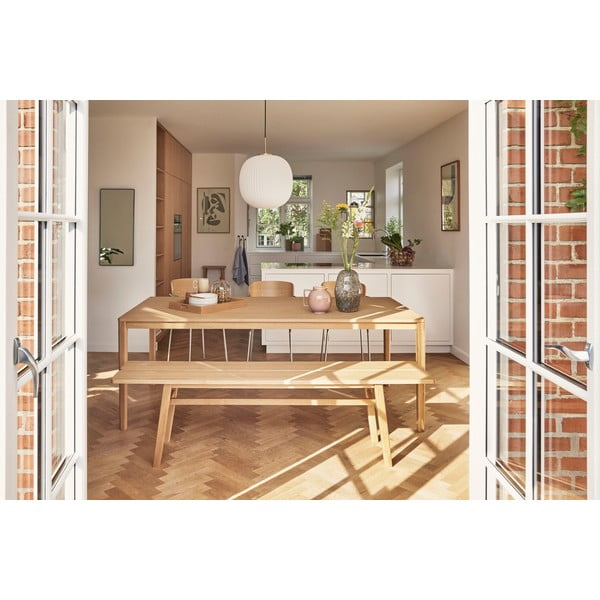 Bancă maro deschis Ground – Hübsch-image-2