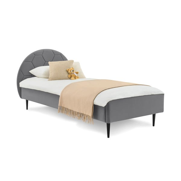 Pat pentru copii  gri 90x200 cm Mercury – Scandic-image-2