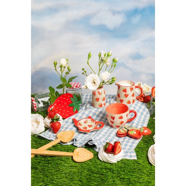 Vaze 3 buc. din gresie (înălțime 9,5 cm) Fruit – Sass & Belle-image-1