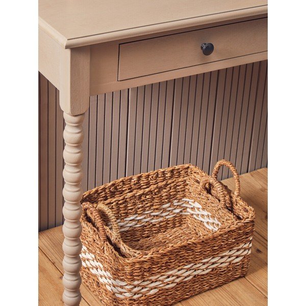 Birou din lemn de pin 48x107 cm Heritage – Premier Housewares-image-4