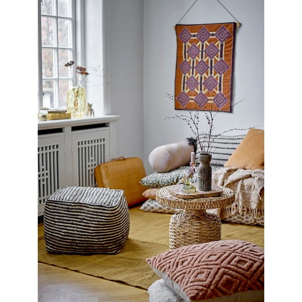 Vază maro din gresie lucrată manual (înălțime 21 cm) Gerde – Bloomingville-image-1