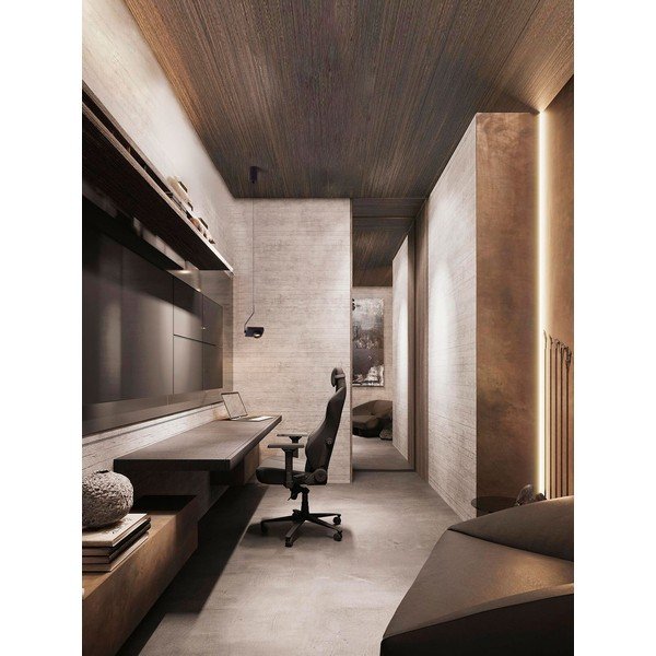 Lustră neagră LED cu structură flexibilă/cu intensitate reglabilă din aluminiu Kedros – Nova Luce-image-2