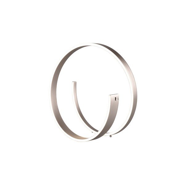 Veioză gri LED cu control vocal/cu control prin aplicații mobile cu abajur din metal (înălțime 45 cm) Cinardi – CINQUE-image-2