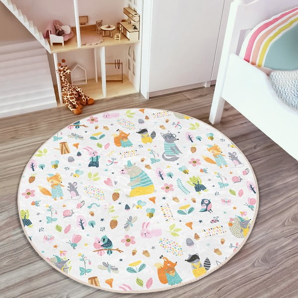 Covor pentru copii ø 120 cm Comfort – Mila Home-image-1