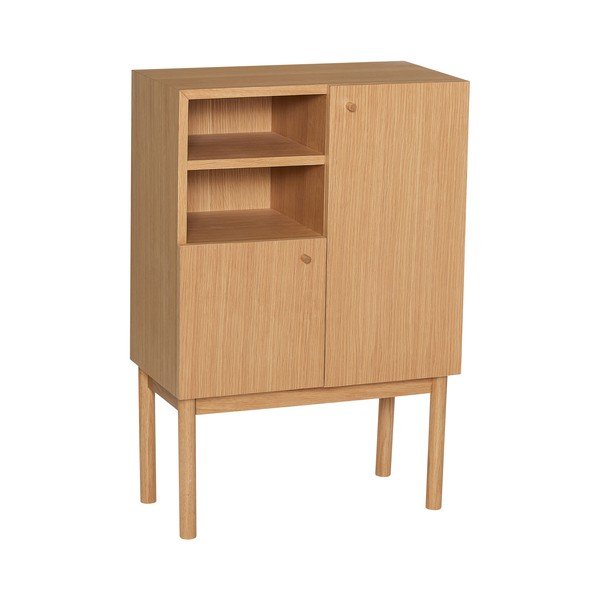 Dulap în culoare naturală cu aspect de lemn de stejar 60x90x34 cm Nobby – Hübsch