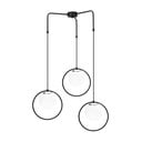 Lustră metalică Opviq lights Nazarios, negru