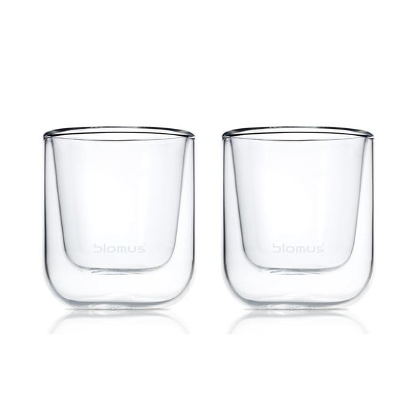 Pahare 2 buc. duble (2 straturi) 80 ml Nero – Blomus