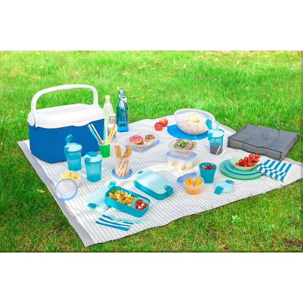 Cutie pentru prânz cu tacâmuri Lunch & Go – Curver-image-1