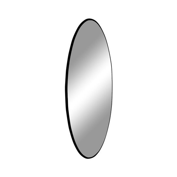 Oglindă rotundă de perete cu ramă neagră House Nordic Jersey, ø 60 cm-image-1