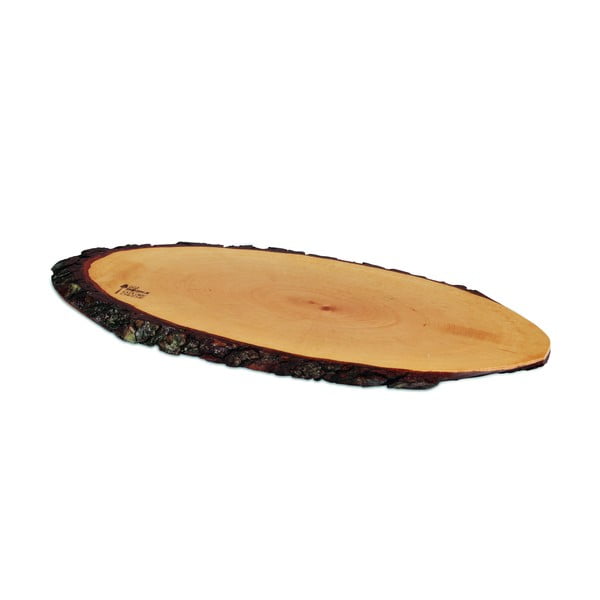 Platou din lemn de frasin Boska Bark Board Ash,42,5 x 17,5 cm