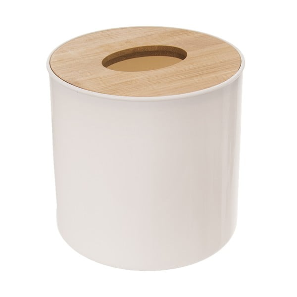 Coș de gunoi alb din plastic 1,6 l Whitney – Orion