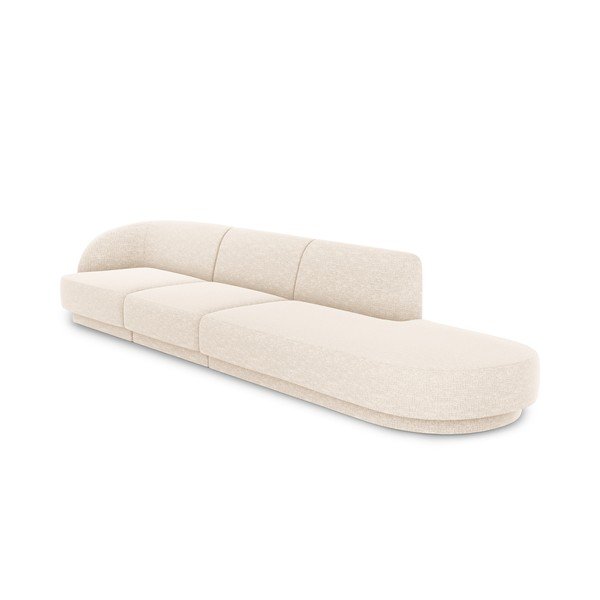 Canapea crem 302 cm Miley – Micadoni Home-image-3