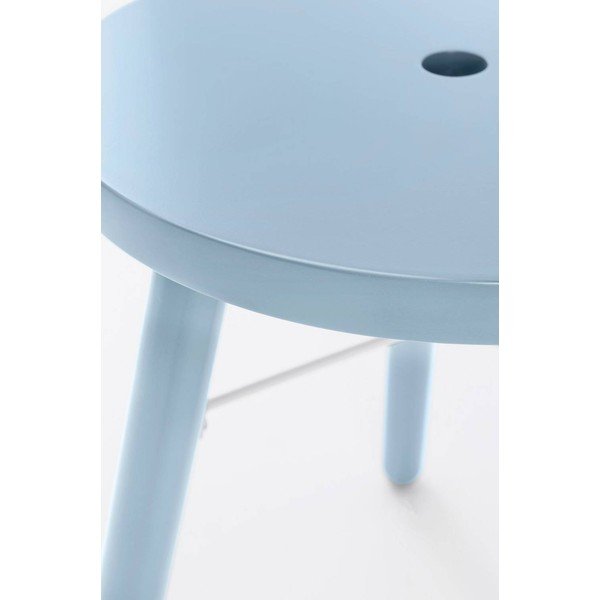 Scaun tip taburet albastru deschis Kinna – Jotex-image-2