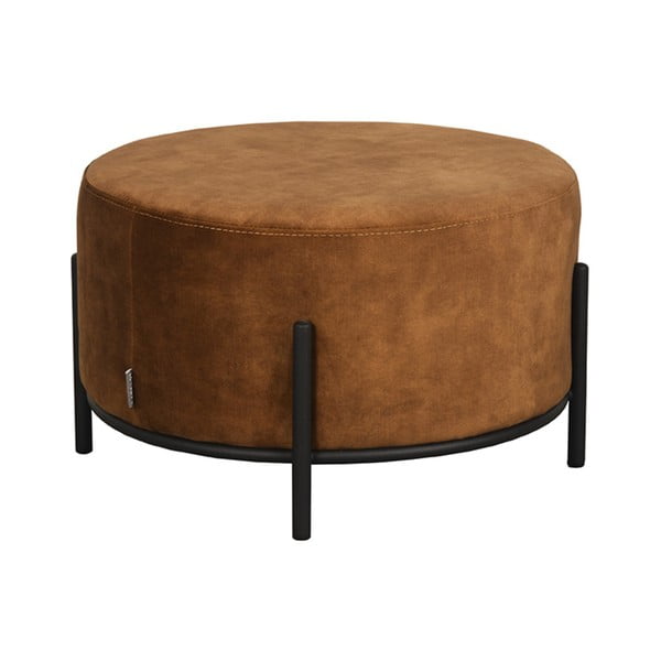 Taburet maro cu tapițerie din catifea Troy – LABEL51-image-2