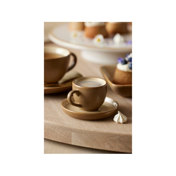 Ceașcă maro din gresie 70 ml – Bitz-image-1