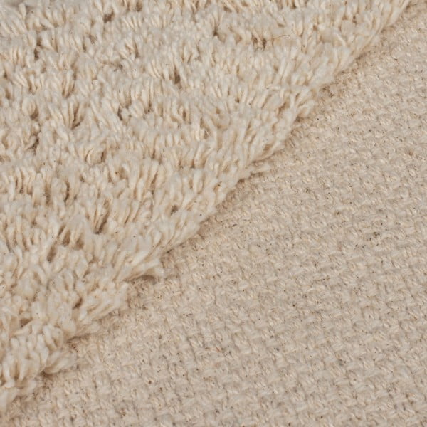 Covor bej din bumbac 120x170 cm Tessa Diamond – Flair Rugs-image-3