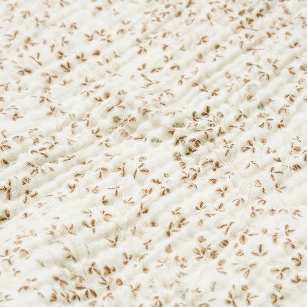 Pătură pentru copii, crem din bumbac organic 100x100 cm Lierre – Cam Cam Copenhagen-image-1