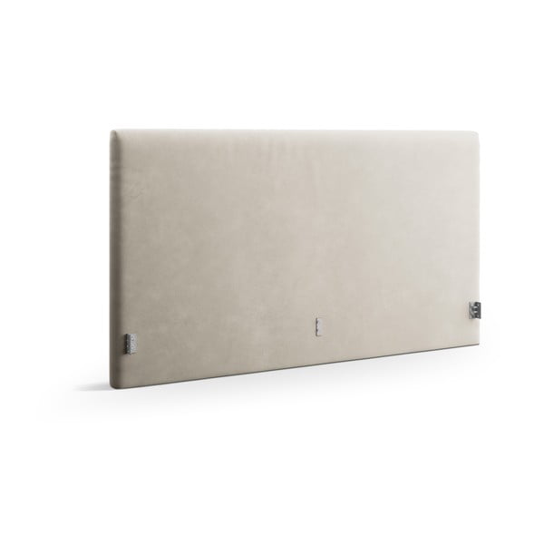 Tăblie de pat bej tapițată 170,5x100 cm Remo – Micadoni 