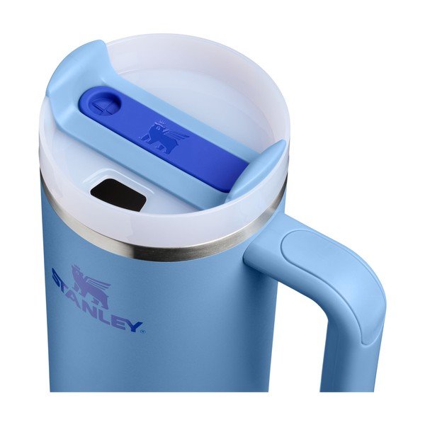 Termos albastru cu pai din oțel inoxidabil 890 ml Quencher H2.O FlowState™ Tumbler Blue Sky – Stanley-image-1