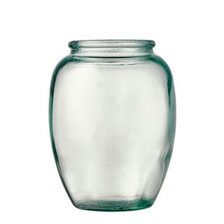 Vază de sticlă Bitz Kusintha, ø 10 cm, verde