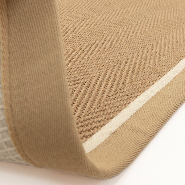 Covor în culoare naturală reversibil, țesut manual din iută 240x340 cm Bordo Herringbone Linen – Asiatic Carpets-image-3