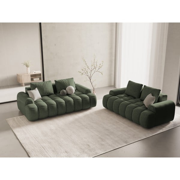 Canapea verde 175 cm Linz – Cosmopolitan Design-image-1