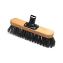 Cap pentru mătură cu fibre dure din plastic reciclat Addis Varnished, 27,5 cm
