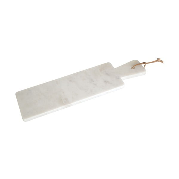 Tocător din marmură Premier Housewares, 48 x 15 cm, alb