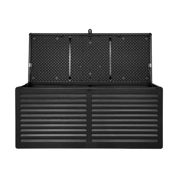 Cutie de depozitare pentru grădină neagră Dubrovnik – House Nordic-image-1