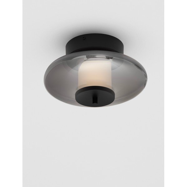 Plafonieră negru-mat LED cu intensitate reglabilă din sticlă Ballet – Nova Luce-image-4