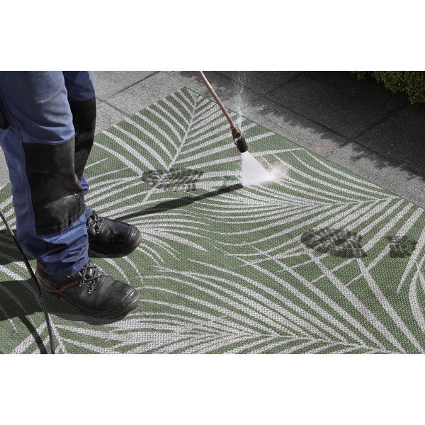 Covor exterior Ragami Flora, 80x150 cm, verde-image-4